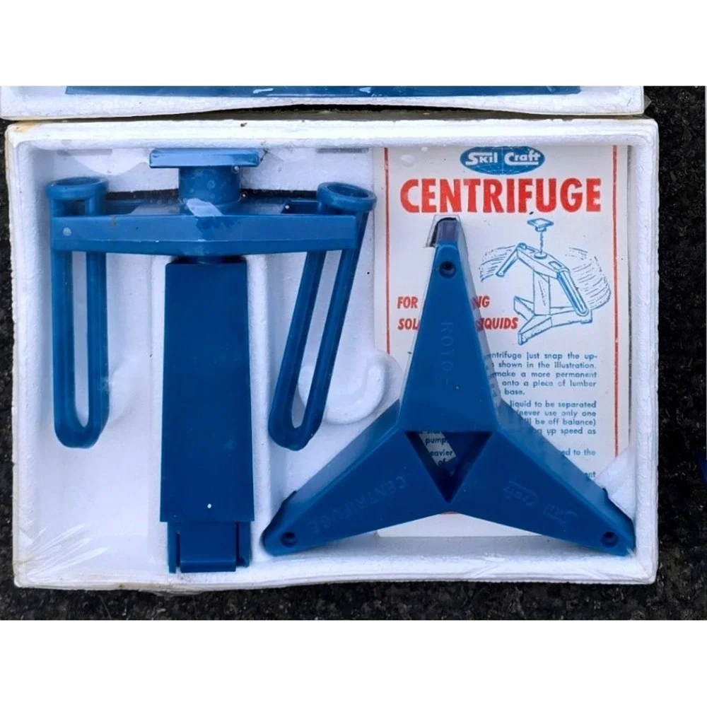 Vintage 1969 Skil-Craft Advanced Srnior Chemistry Set #506 Equipment Centrifuge
